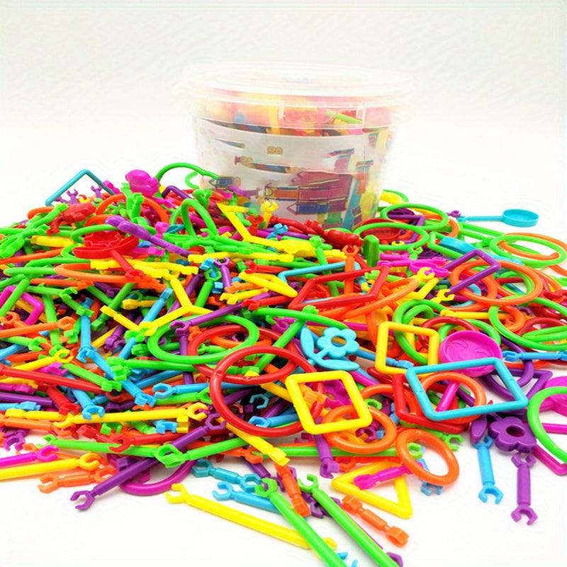 100pcs Building Block Stick Set DIY Puzzle Assembly Toys