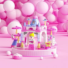 6-in-1 Castle Building Blocks Assembly Toys Educational Intelligence