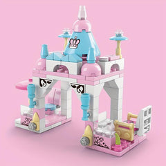6-in-1 Castle Building Blocks Assembly Toys Educational Intelligence
