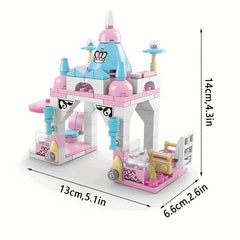 6-in-1 Castle Building Blocks Assembly Toys Educational Intelligence