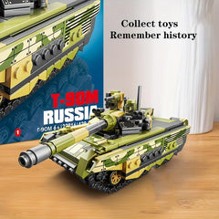429pcs T90M Tank Model with Soldier Building Blocks Set