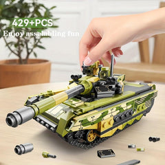429pcs T90M Tank Model with Soldier Building Blocks Set