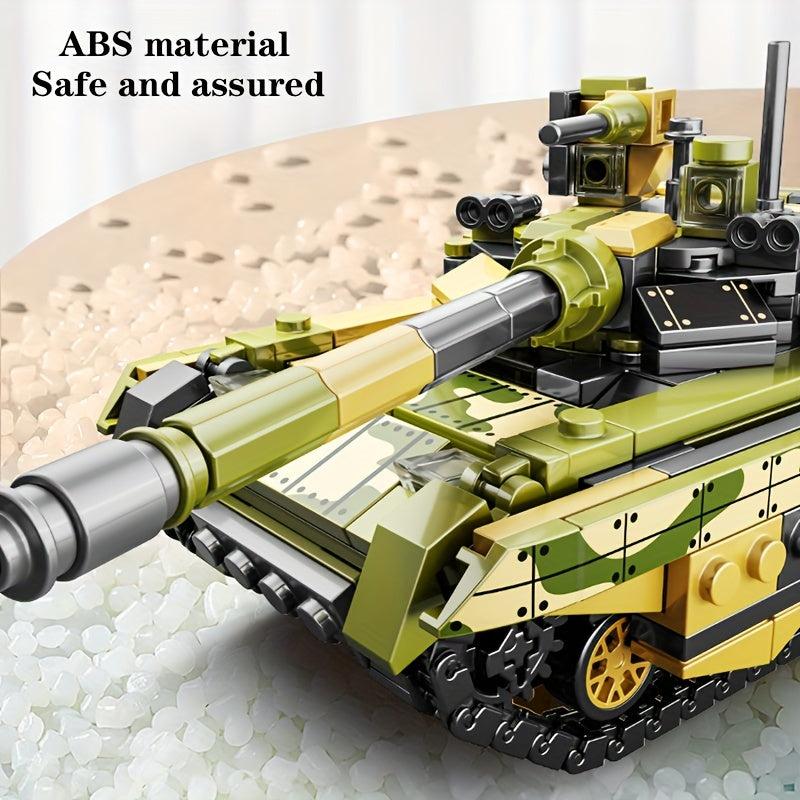 429pcs T90M Tank Model with Soldier Building Blocks Set