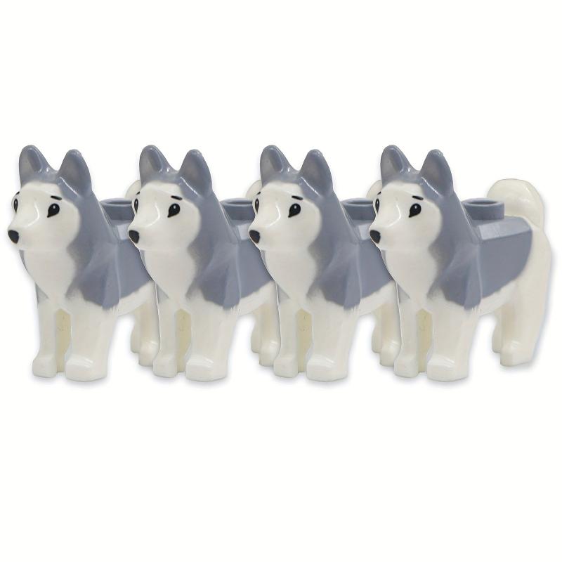 Husky Dog Building Blocks Educational Toy