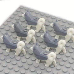 Husky Dog Building Blocks Educational Toy