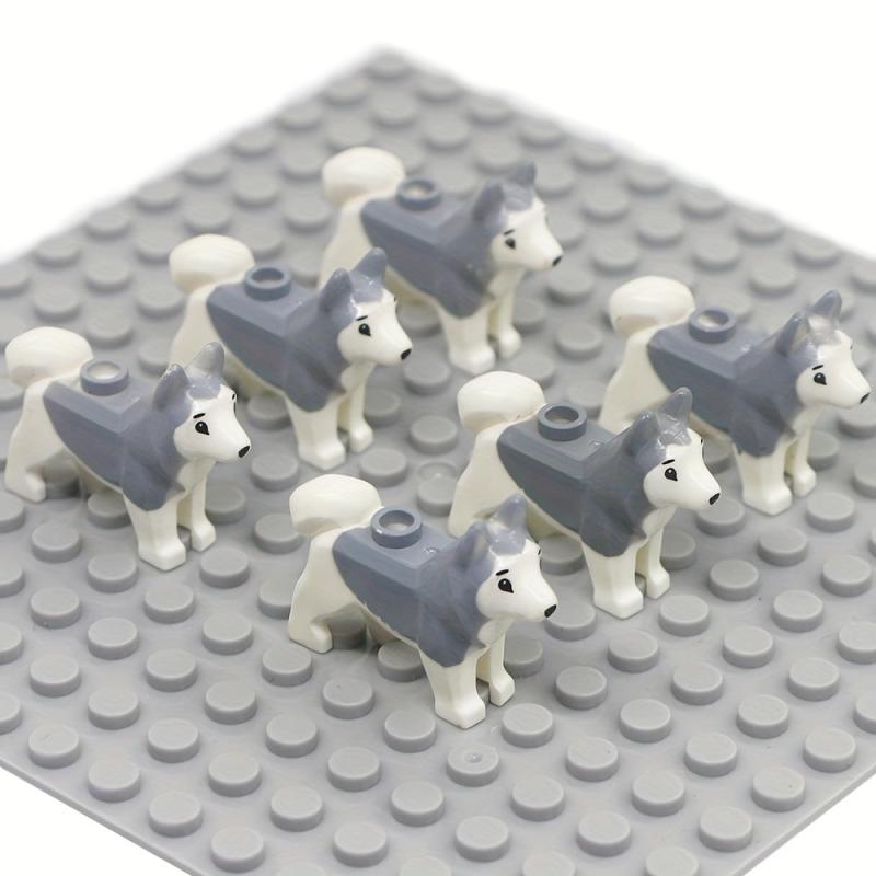 Husky Dog Building Blocks Educational Toy