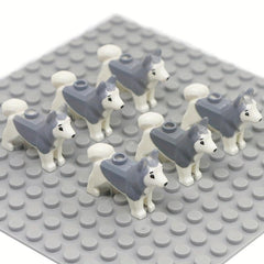Husky Dog Building Blocks Educational Toy