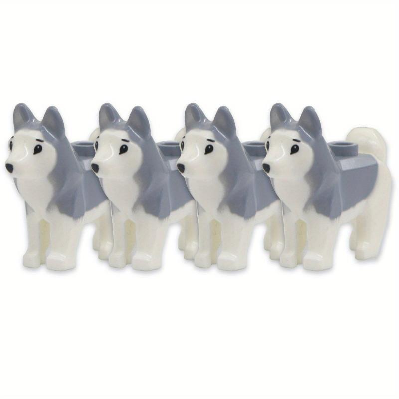 Husky Dog Building Blocks Educational Toy