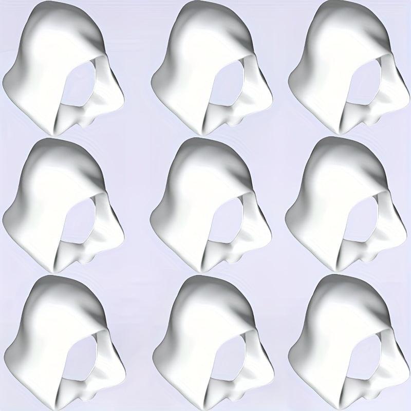 9pcs Mini Building Block Character Hooded Headscarf DIY Dressing Toys