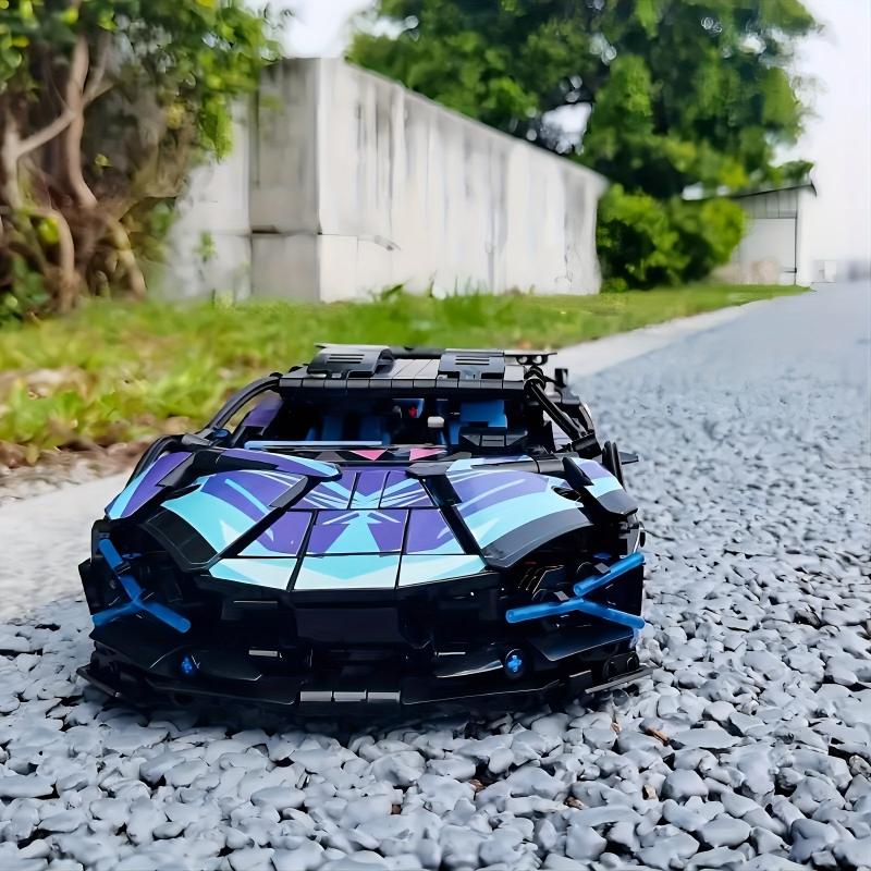 1314pcs Sports Car Building Block Toy Set