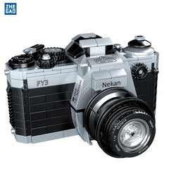 ZHEGAO Retro SLR Polaroid Camera Building Blocks Toy