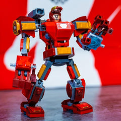 153pc 4.72in Mecha Building Blocks Kids Toys Puzzle Boys Gift