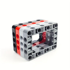4pcs Building Blocks Modified Frame Thick Hole 5x11 5x7 Beam Bricks For 12