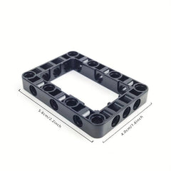 4pcs Building Blocks Modified Frame Thick Hole 5x11 5x7 Beam Bricks For 12