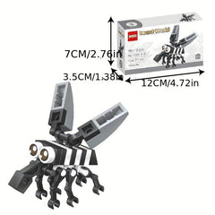 12Pcs Insect Building Blocks Toy Set