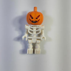 5pcs Pumpkin Head Skeleton Monster Building Blocks Halloween Gift