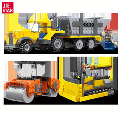 177pcs City Global Engineering Series Construction Toy Set
