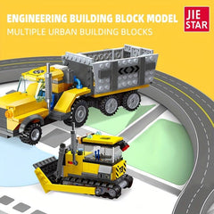 177pcs City Global Engineering Series Construction Toy Set