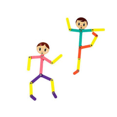 Wooden Man Jigsaw Puzzle Game for Kids