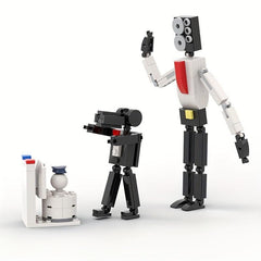 Skibidi Toilet Woffer Building Blocks Set for Kids