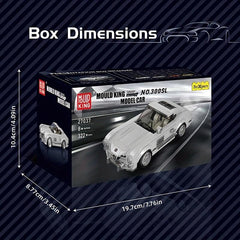 Eight grid Car Series Racing Model Small Blocks Assembly Toy