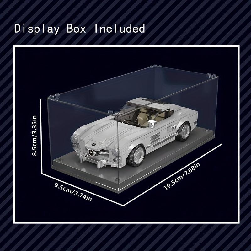 Eight grid Car Series Racing Model Small Blocks Assembly Toy
