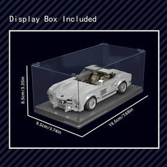 Eight grid Car Series Racing Model Small Blocks Assembly Toy