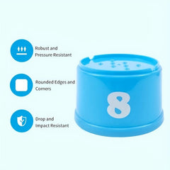 Stacking Cups Rainbow Circles Number And Alphabet Educational Toys