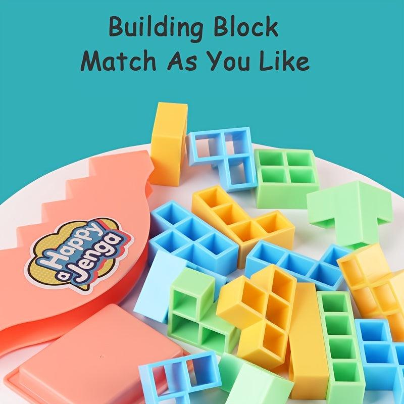 Jenga Blocks Balance Game Toys High Kid Toys Parent child Interaction