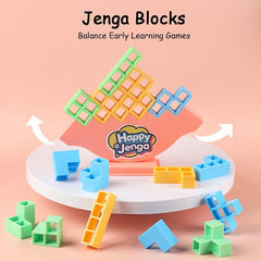 Jenga Blocks Balance Game Toys High Kid Toys Parent child Interaction