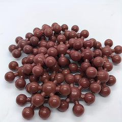 50pcs Single Plum Piece Plastic Interlocking Puzzle Blocks for Boys and Girls