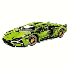 High Tech Racing Sports Car Building Block Set Birthday Gift For Boys
