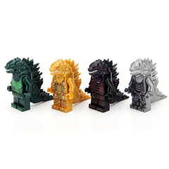 8pcs Set Monster Animals Building Blocks Educational Toys For Kids