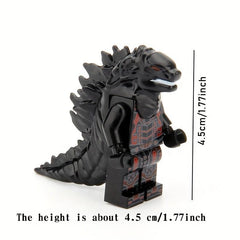 8pcs Set Monster Animals Building Blocks Educational Toys For Kids