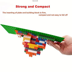 6-Pack 32x32 Points 10' Base Plate Kids Building Blocks DIY Wall Table Plates