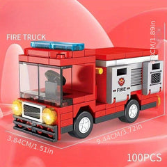 City Car Building Blocks Puzzle Toys Boy Gift