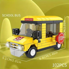 City Car Building Blocks Puzzle Toys Boy Gift