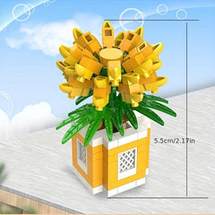 Autumn Chrysanthemum Lily Of The Valley Building Toy