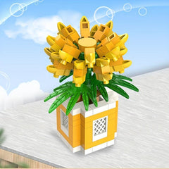 Autumn Chrysanthemum Lily Of The Valley Building Toy