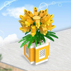 Autumn Chrysanthemum Lily Of The Valley Building Toy