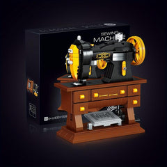 Classic Phonograph Sewing Radio Telephone Building Blocks