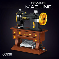 Classic Phonograph Sewing Radio Telephone Building Blocks