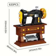 Classic Phonograph Sewing Radio Telephone Building Blocks