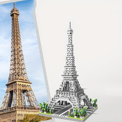 1765pcs Eiffel Tower Building Blocks 3D Puzzle Toy Christmas Gift