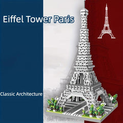 1765pcs Eiffel Tower Building Blocks 3D Puzzle Toy Christmas Gift