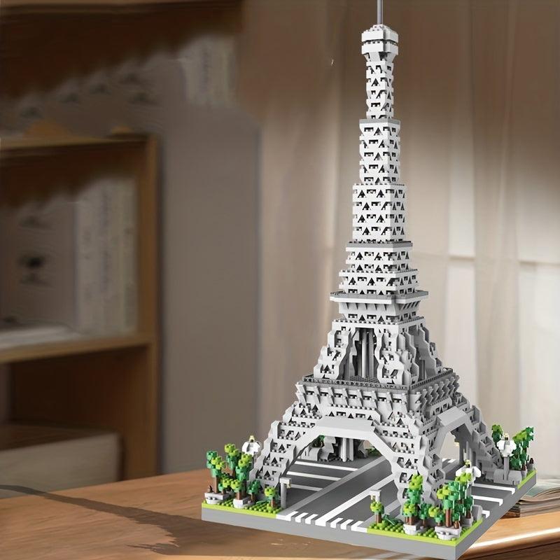 1765pcs Eiffel Tower Building Blocks 3D Puzzle Toy Christmas Gift
