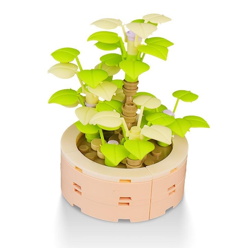 Succulents Building Blocks Kids Toys for Boys Girls Birthday