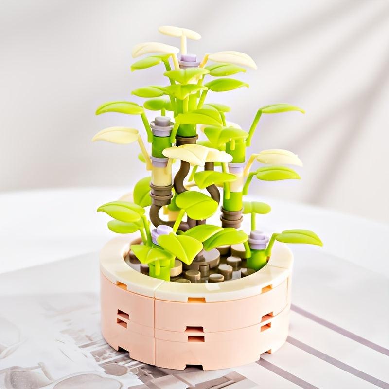 Succulents Building Blocks Kids Toys for Boys Girls Birthday