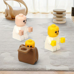 Baby Figures Stroller Building Blocks Toys Girls Play House Toys