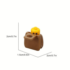 Baby Figures Stroller Building Blocks Toys Girls Play House Toys